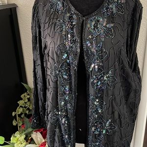 Style design, vintage beaded jacket,